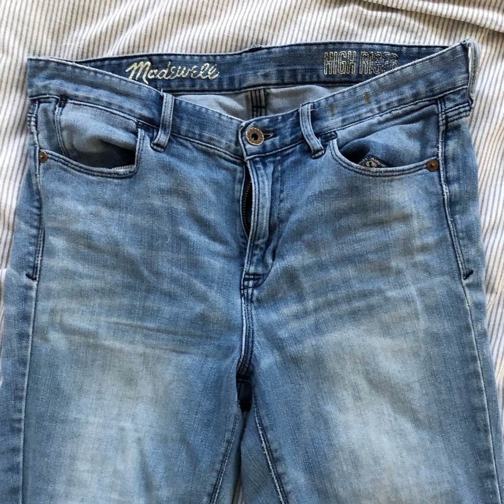 Madewell high rise jeans